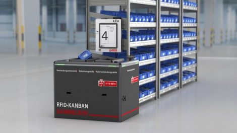 Bestellautomatisierung in der Produktion durch RFID-Kanban