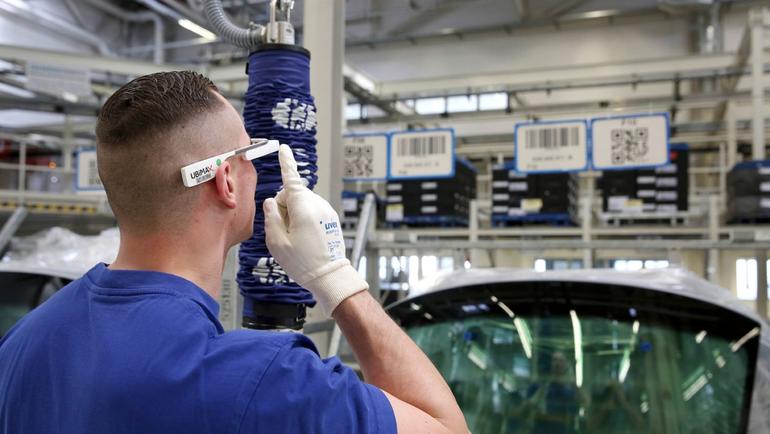 Datenbrillen im Serieneinsatz bei Volkswagen