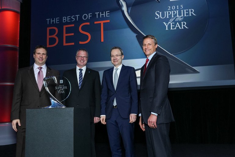 Thyssen-Krupp wird vom Autobauer General Motors als weltweit bester Zulieferer ausgezeichnet