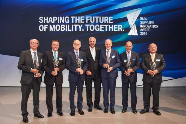 Verleihung des BMW Supplier Innovation Award