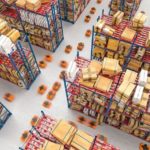3d_rendered_image_of_a_modern_automated_warehouse_with_drones_in_motion.