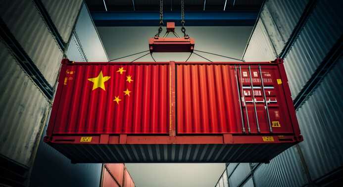 Chinas Exporte gehen deutlich zurück