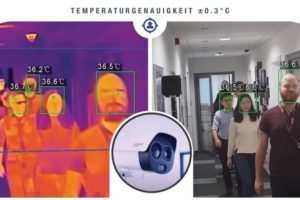Intelligente Wärmebild-Technologie für Virusüberwachung