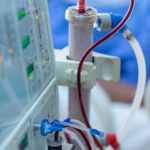 Dialysis_machine_is_working._Acting_as_a_substitute_for_the_kidneys_to_drive_waste_from_the_body.