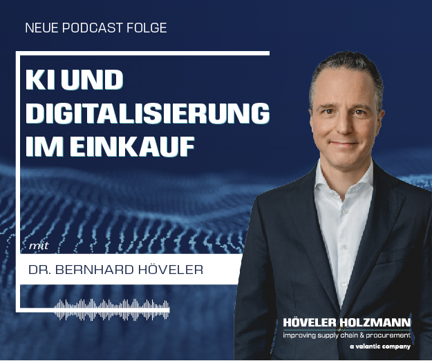 Neue Podcast Folge: KI und Digitalisierung im Einkauf