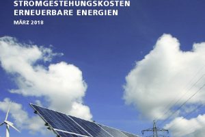 Photovoltaik und Onshore-Wind sind günstigste Technologien in Deutschland