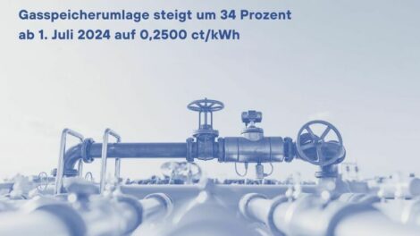 Energieplattform zeigt Mehrkosten für Gas